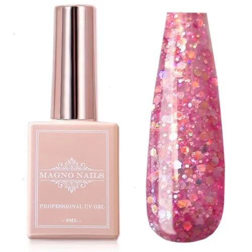 UV Gel - 6020 - Glitter Gel Lack - Cosmic Love